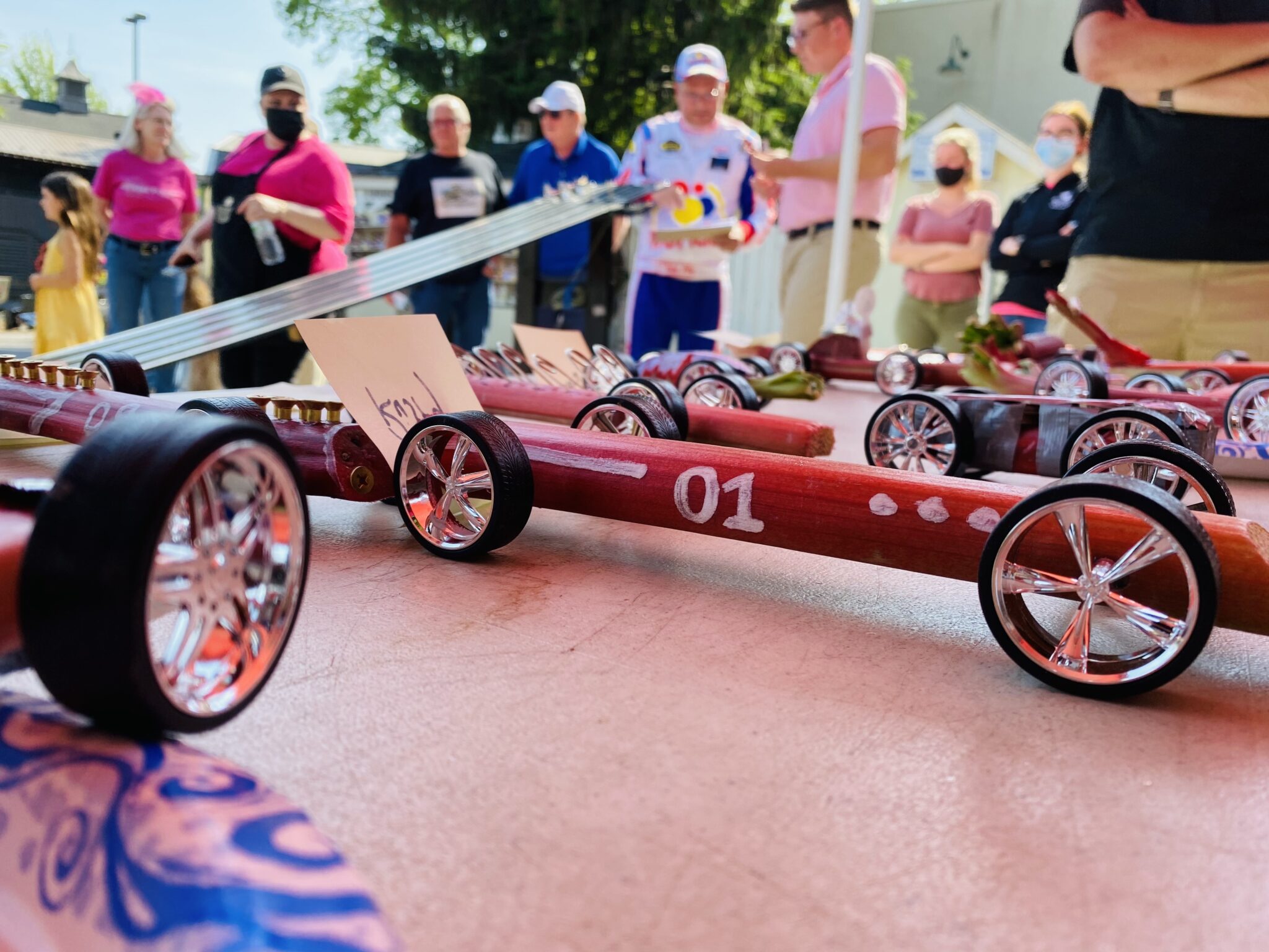 World’s Only Rhubarb Race Car Derby Revs Up Kitchen Kettle Village’s